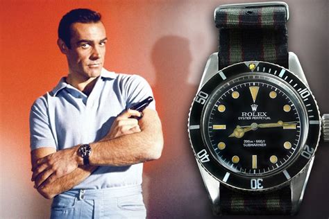 rolex submariner leather strap james bond|james bond strap history.